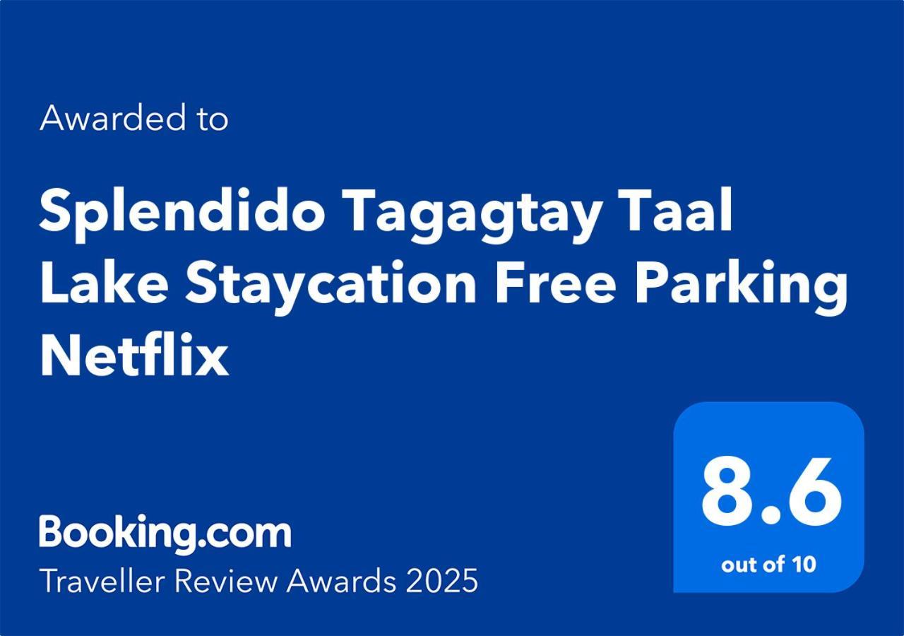 Splendido Tagagtay Taal Lake Staycation Free Parking Netflix No Free Pool Tagaytay City Ngoại thất bức ảnh